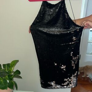 Ecote Sequin Mini Dress